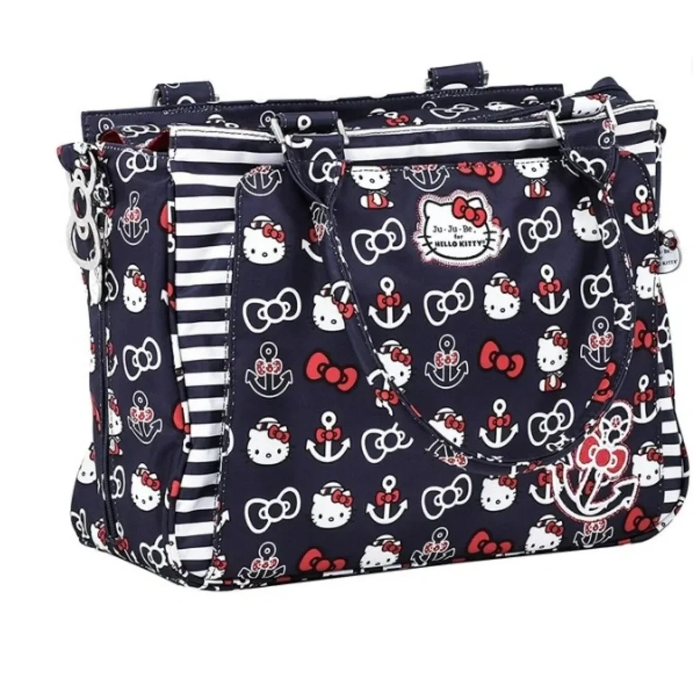 RARE EUC Jujube x hello kitty our to sea diaper bag